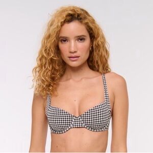 Abercrombie Wide Strap Underwire Bikini Top